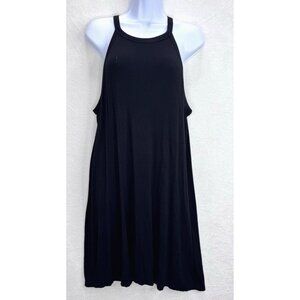 Madewell Women's Black Rib Knit Dress Size XL